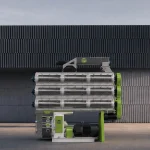 Three layer conditioner machine for shrimp feed pellet mill production
